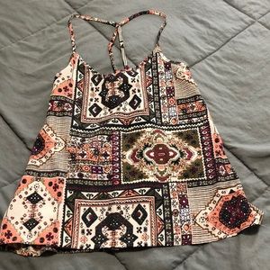 Patterned tank top